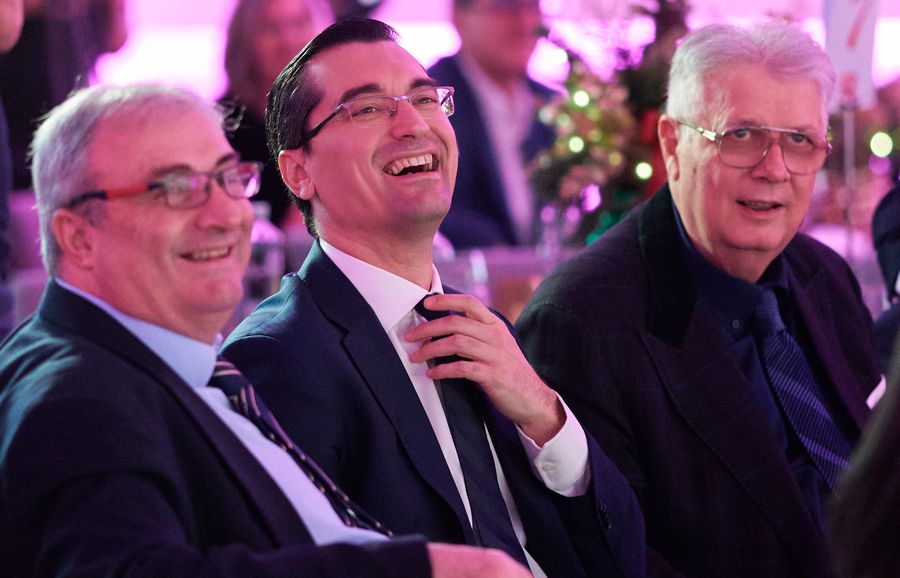 Răzvan Burleanu at the Fanatik Gala / photo: Silviu Enache