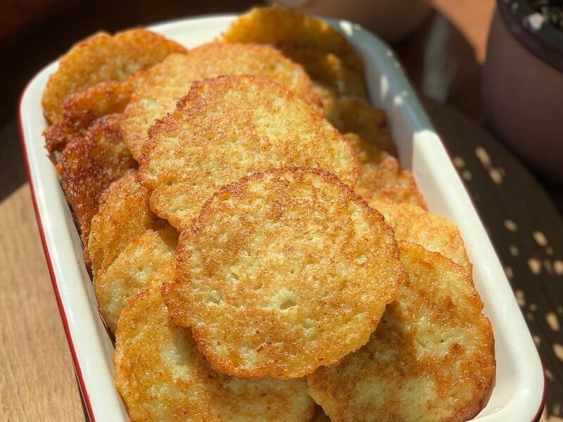 The best potato pancake recipe doesn't require much time. Be sure to add this to your potatoes.