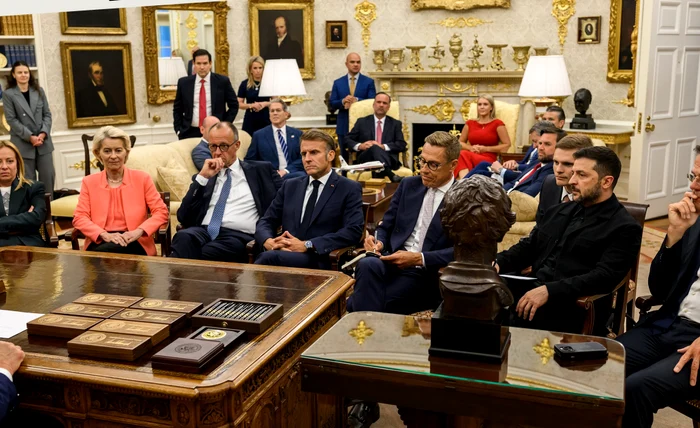 European leaders in the Oval Office/PHOTO:X