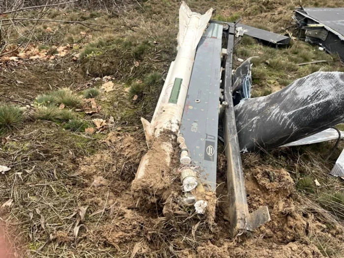 Shahed drone on which the Russians integrated the R-60. PHOTO Sergey 