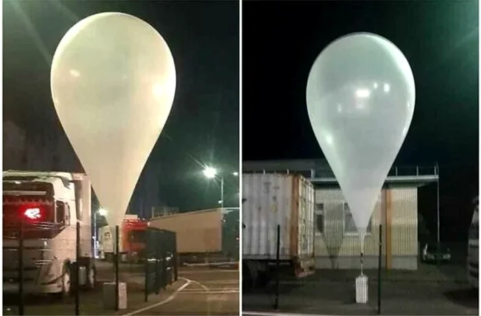 Balloons belonging to Belarus arrived in Lithuania. PHOTO Sviatlana Tsikhanouskaya / X