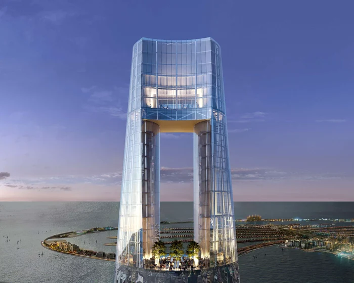 Ciel Tower, the tallest hotel in the world/PHOTO: X