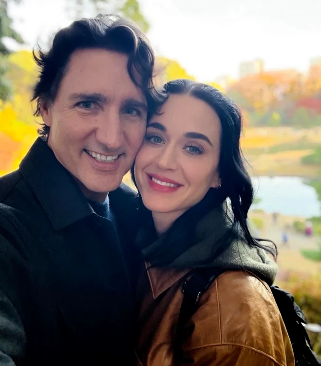 Katy Perry and former Canadian Prime Minister Justin Trudeau PHOTO: Instagram / Katy Perry