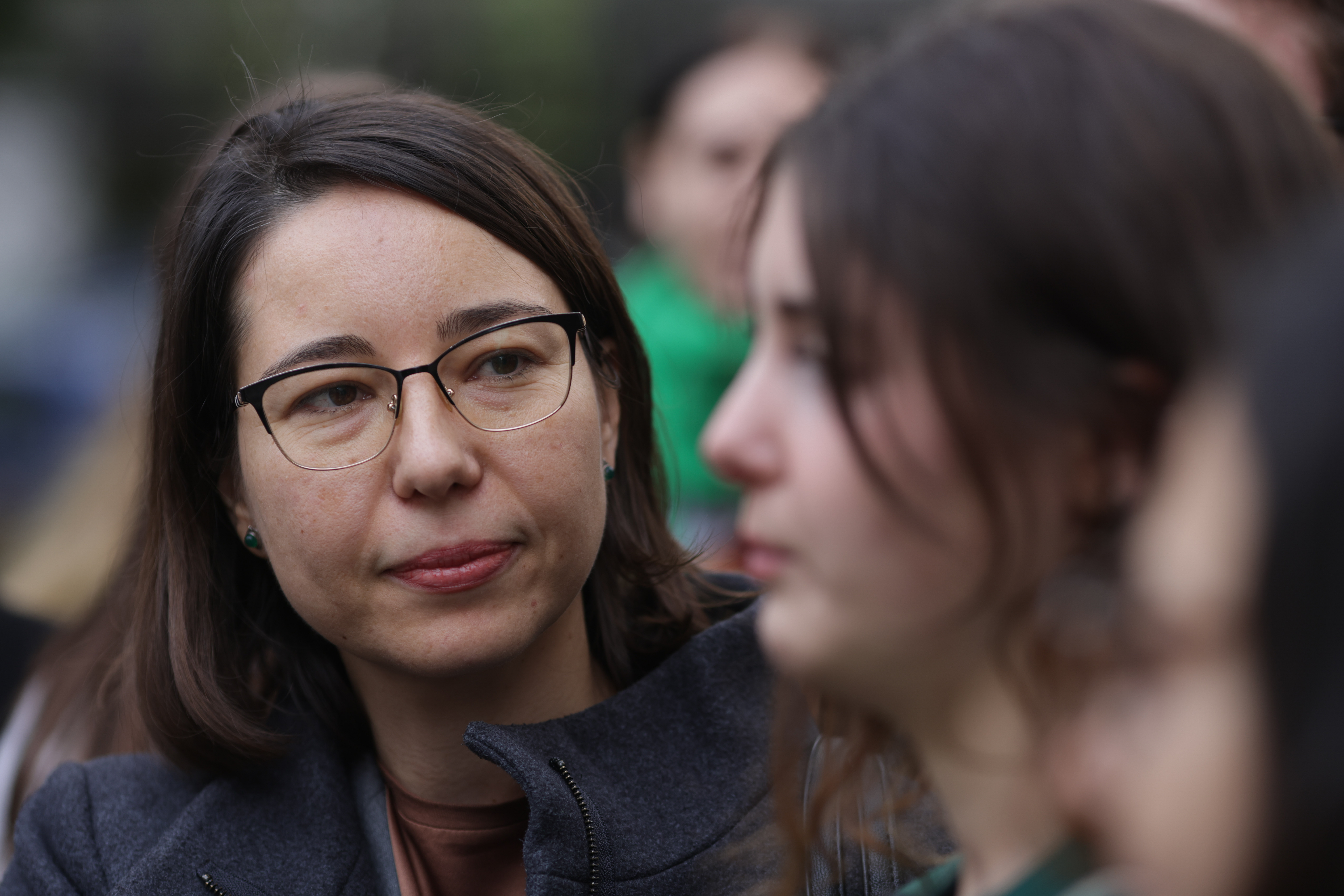 Ana Ciceală, SENS candidate for the Capital City Hall PHOTO: Inquam photos / George Călin