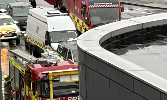 Incident at Heathrow Airport in London/FOTO:X