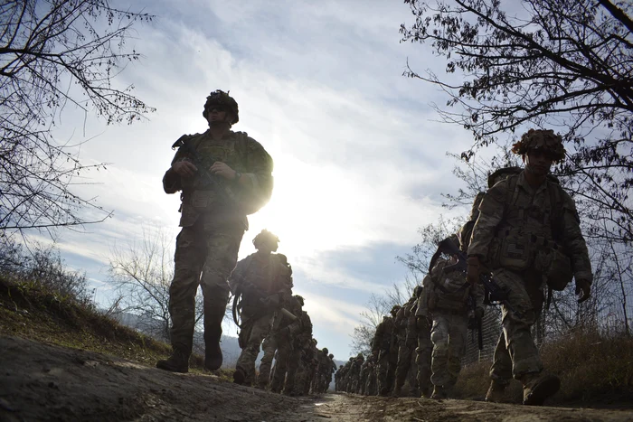 War munitions exercises at the Babadag Range this week. PHOTO: MApN