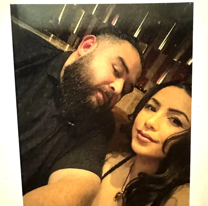 Michael Virgil, the man who died and his girlfriend, Connie Aguilar PHOTO CBS News