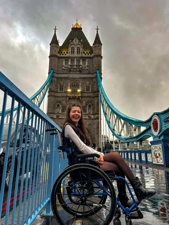 Teodora in London PHOTO Personal archive