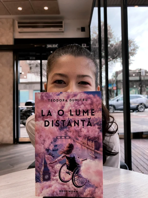Teodora and the book she wrote, 