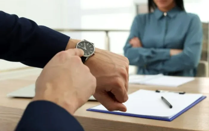 The young woman used to arrive at work much earlier PHOTO: Getty Images