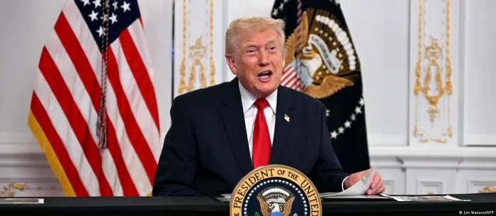 Donald Trump presented the updated version of America First