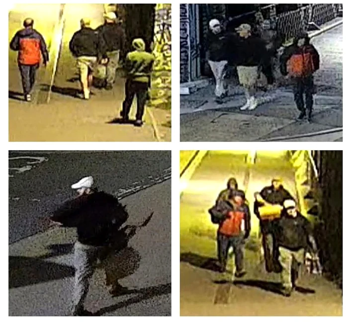 Authorities are looking for four suspects PHOTO: X/ @uknip247