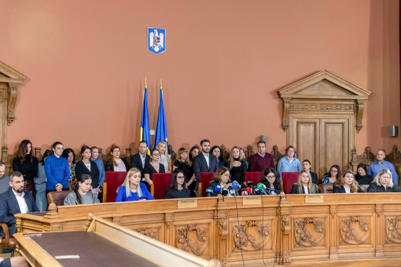 Conference of the Bucharest Court of Appeal on December 11, 2025. Inquam Photos / Gyozo / Baghiu
