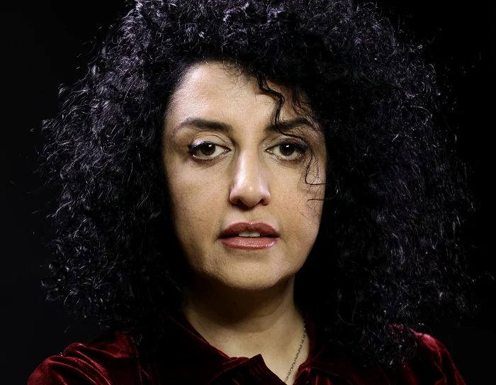 Narges Mohammadi was arrested during a protest PHOTO: AFP