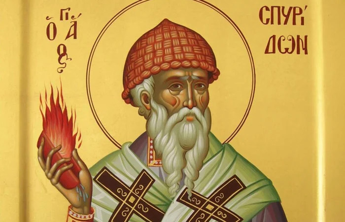 Saint Spyridon. Source: Wikipedia.
