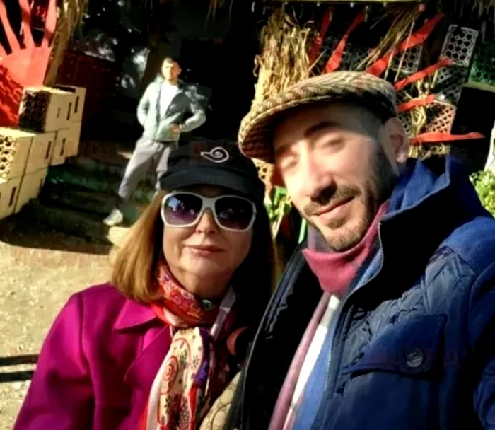 Rodica Stănoiu and her partner PHOTO: Cancan