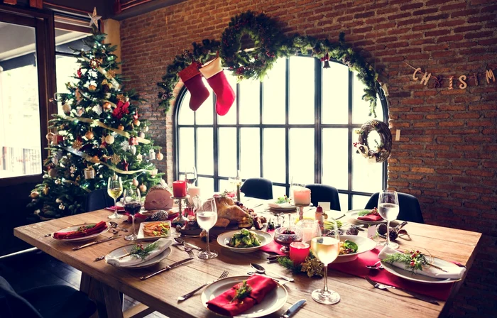 Christmas table
