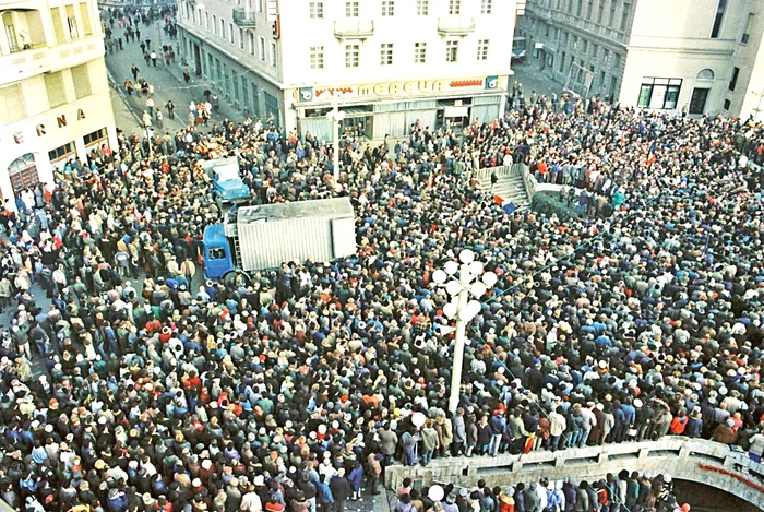 The people of Timișoara were the first to take to the streets in December 1989. PHOTO: archive