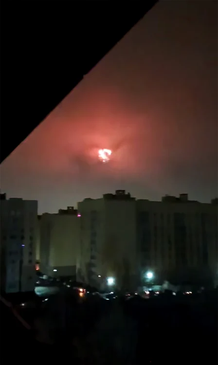 Flamingo drone attacks on the Saratov refinery PHOTO profimedia