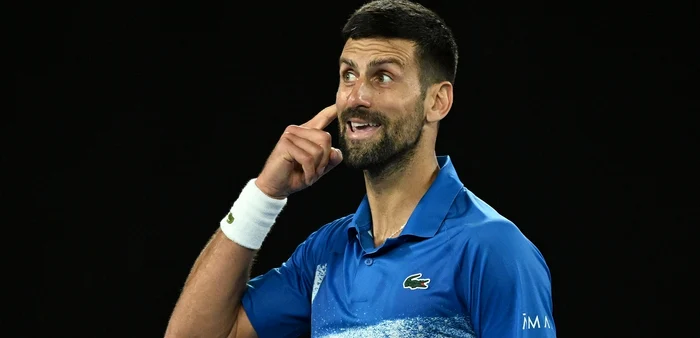 Novak Djokovic plays tennis at a high level PHOTO EPA