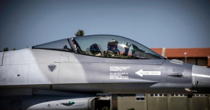 F16 plane PHOTO: Romanian Air Force