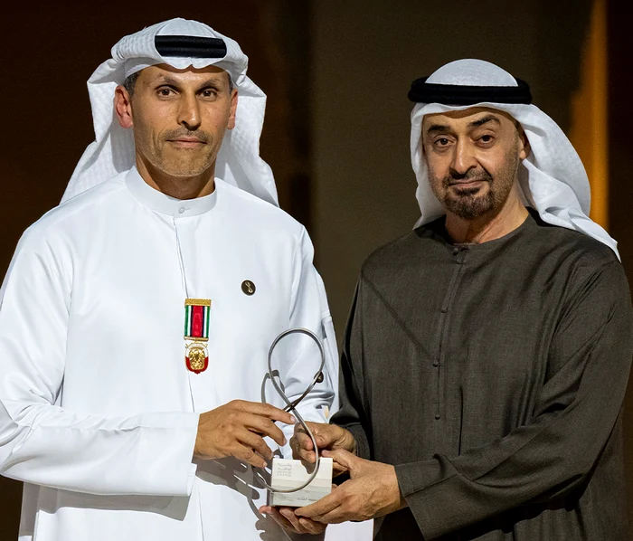 Al Nahyan (right) PHOTO: X/ @Mubadala