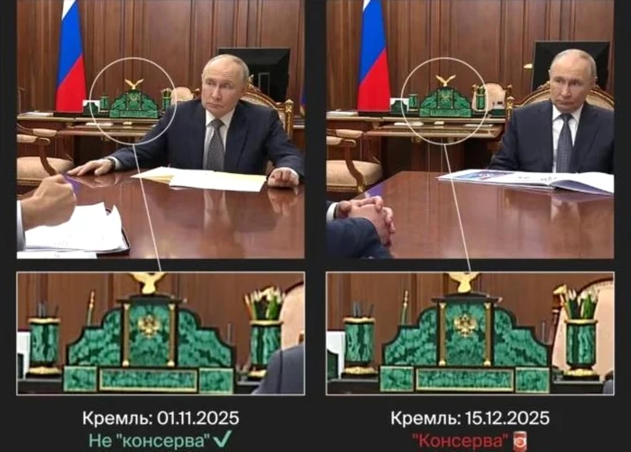 The second footage was pre-recorded. PHOTO: svoboda org