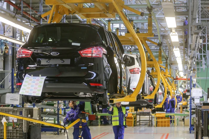 The Ford factory in Craiova. PHOTO: Inquam Photos