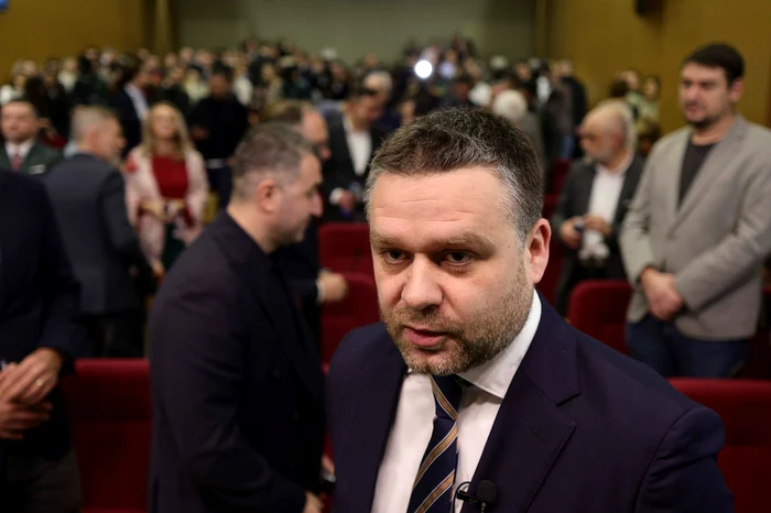 Ciprian Ciucu spoke about the priorities at the General City Hall. PHOTO INQUAM Photos / Octav Ganea