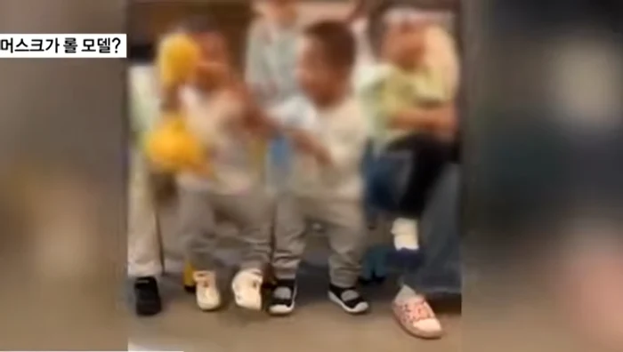 Some of the children appear in a clip. PHOTO video capture MBN