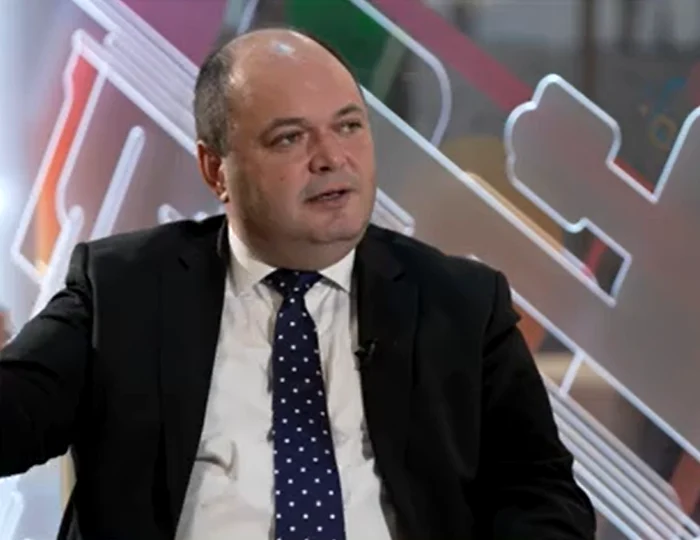 Economist Ionuț Dumitru, advisor to Prime Minister Ilie Bolojan. PHOTO: video capture Antena 3 CNN