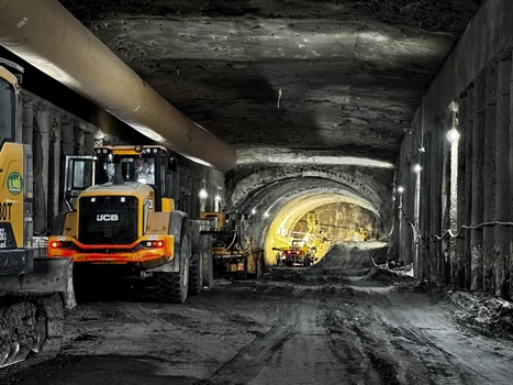The construction site of the Lugoj Deva motorway with tunnels Photo DRDP Timișoara (27) jpg
