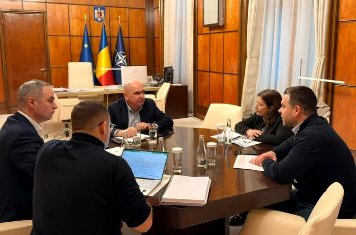 Ciprian Ciucu, meeting with Prime Minister Bolojan and Minister Nazare PHOTO: FB