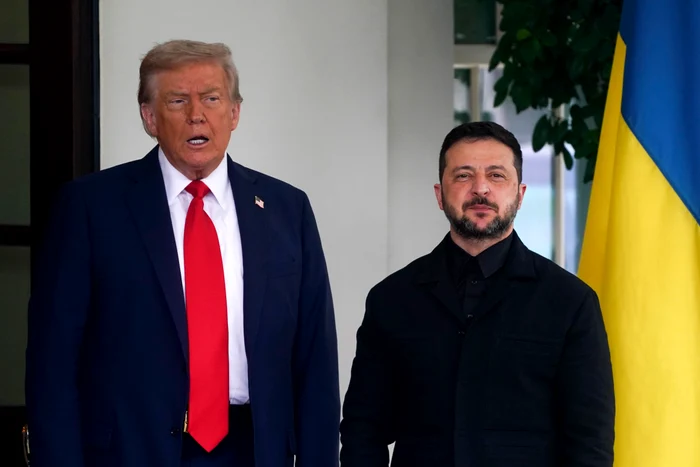 Donald Trump and Volodymyr Zelensky/EPA/EFE