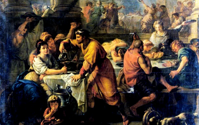 Saturnalia. Painting from 1783, by Antoine François Callet. Source: Wikipedia