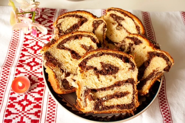 Cozonacul is the most popular Romanian Christmas dessert. PHOTO: Shutterstock