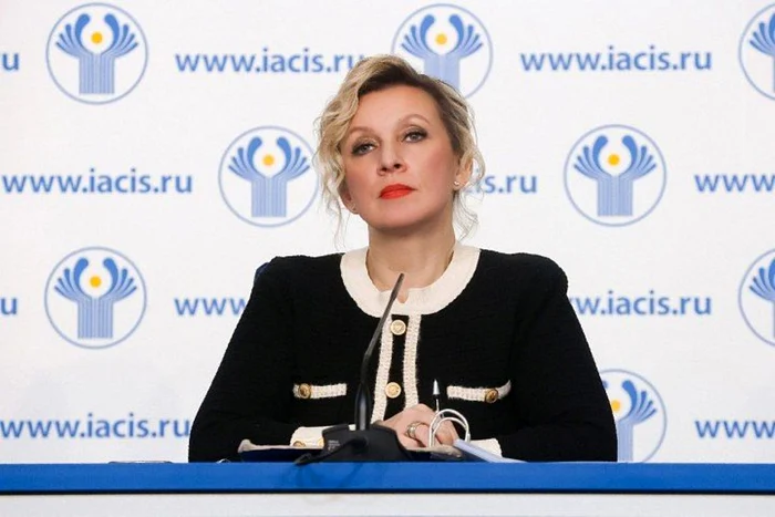 Maria Zaharova/PHOTO: Russian Embassy in Romania