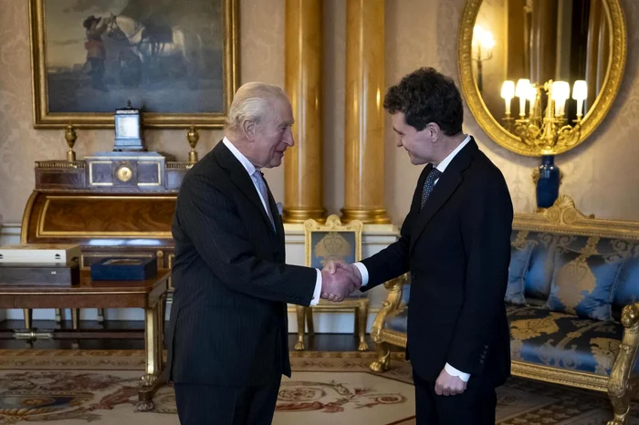 President Dan was received by King Charles. PHOTO: presidency.ro