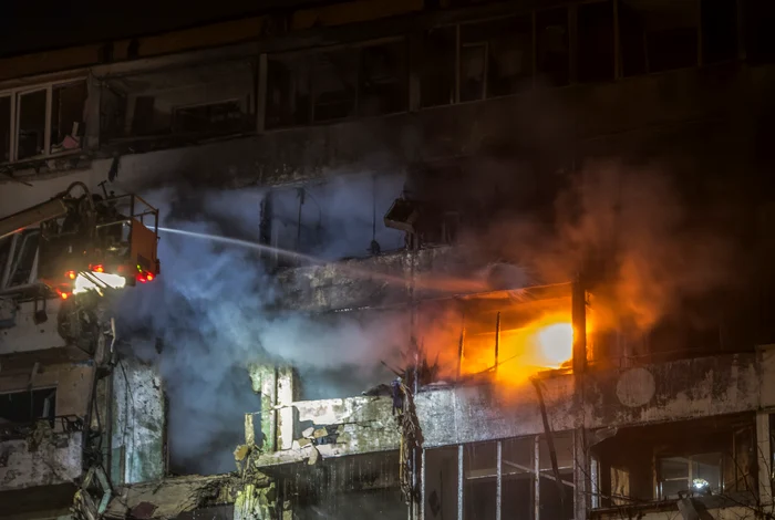 Russian missile attack on Kiev/PHOTO: EPA?EFE
