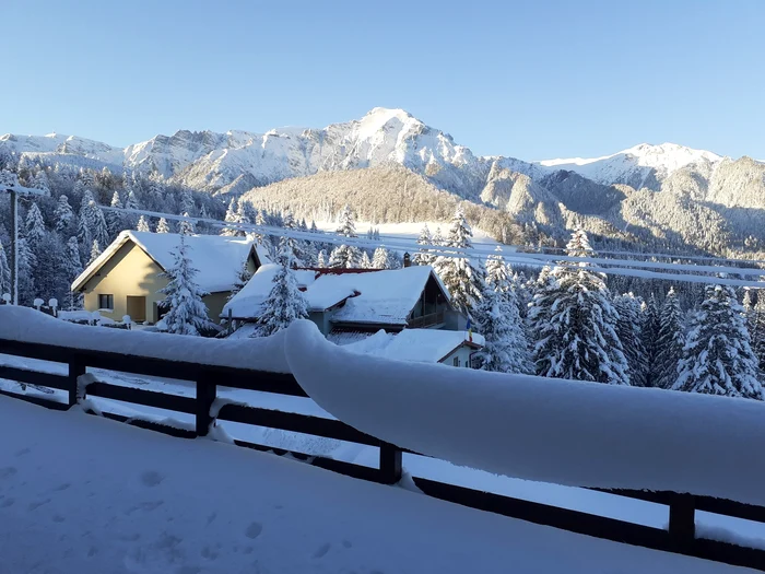 The view from the terrace of Doru Nicolae's cottage. PHOTO: Doru Nicolae 