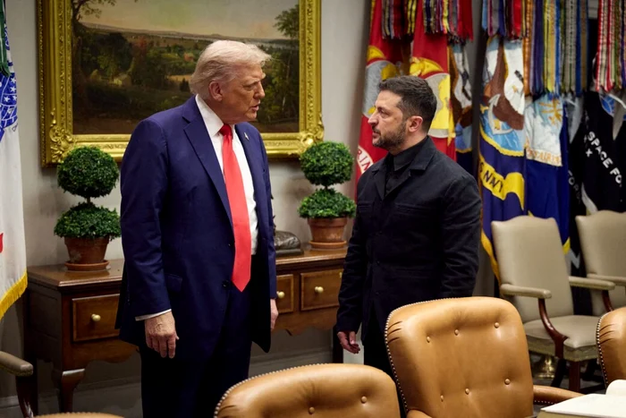 Donald Trump and Volodymyr Zelensky/PHOTO: EPA/EFE