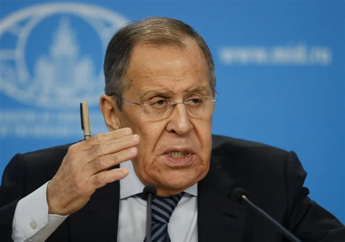 Sergei Lavrov, head of Russian diplomacy/PHOTO: EPA/EFE