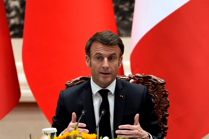 The President of France, Emmanuel Macron/PHOTO:EPA/EFE/PHOTO:EPA/EFE