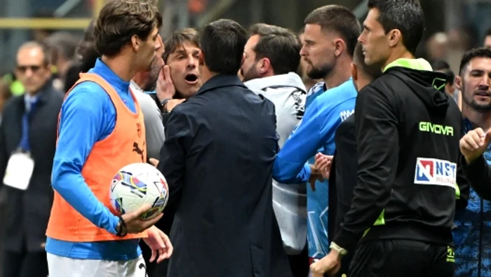 The fight at the match Parma - Naples PHOTO Video capture