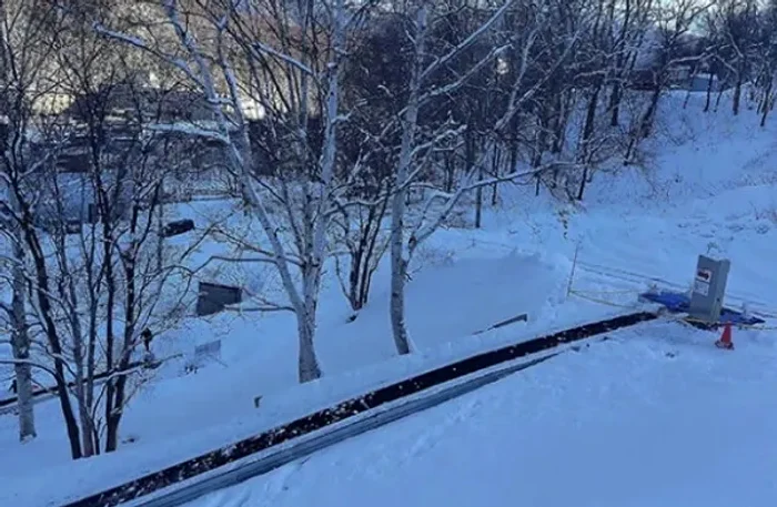 Tragedy in a ski resort in Japan PHOTO: X