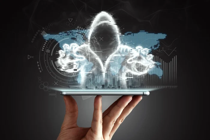 Hacker uses AI PHOTO Shutterstock jpg