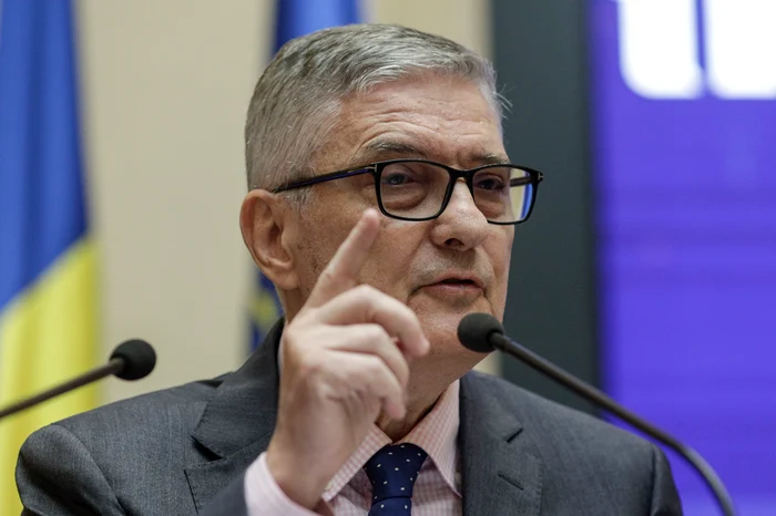 Academician Daniel Dăianu, president of the Fiscal Council. PHOTO: Inquam Photos / Octav Ganea