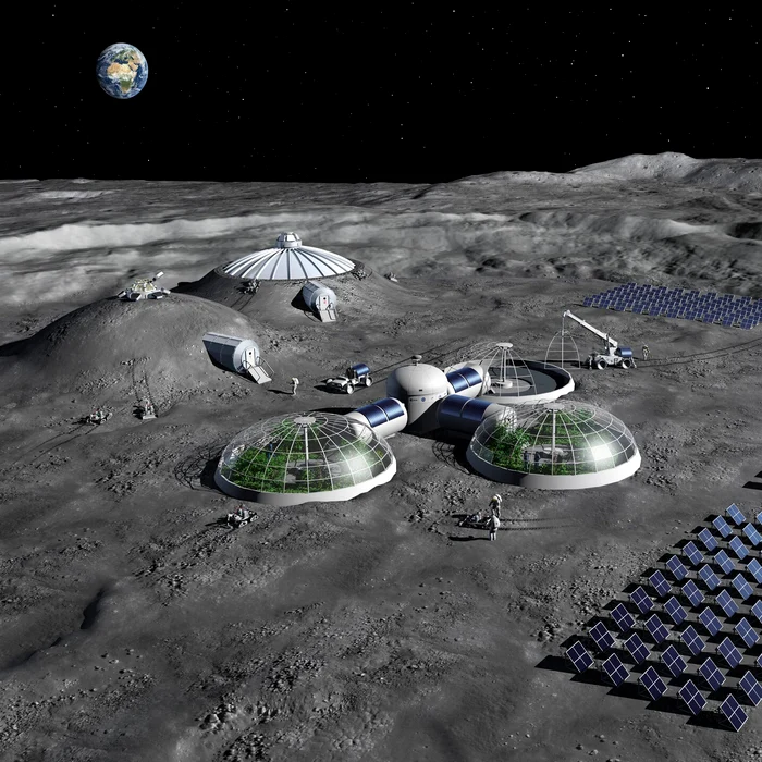For future settlers, robot-printed homes could be a practical solution/PHOTO:X