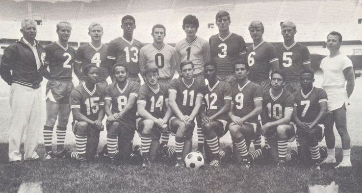 Andrej Prean Nagy, Washington Whips coach. The Vulcan-born trainer is first on the right, in white