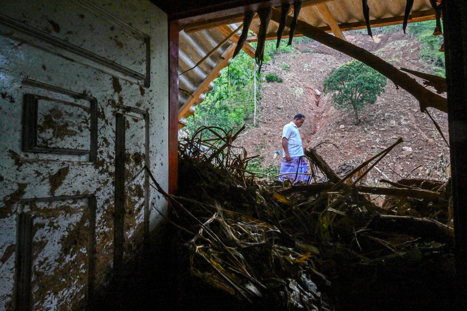 Destruction in Sri Lanka, December 4, 2025.